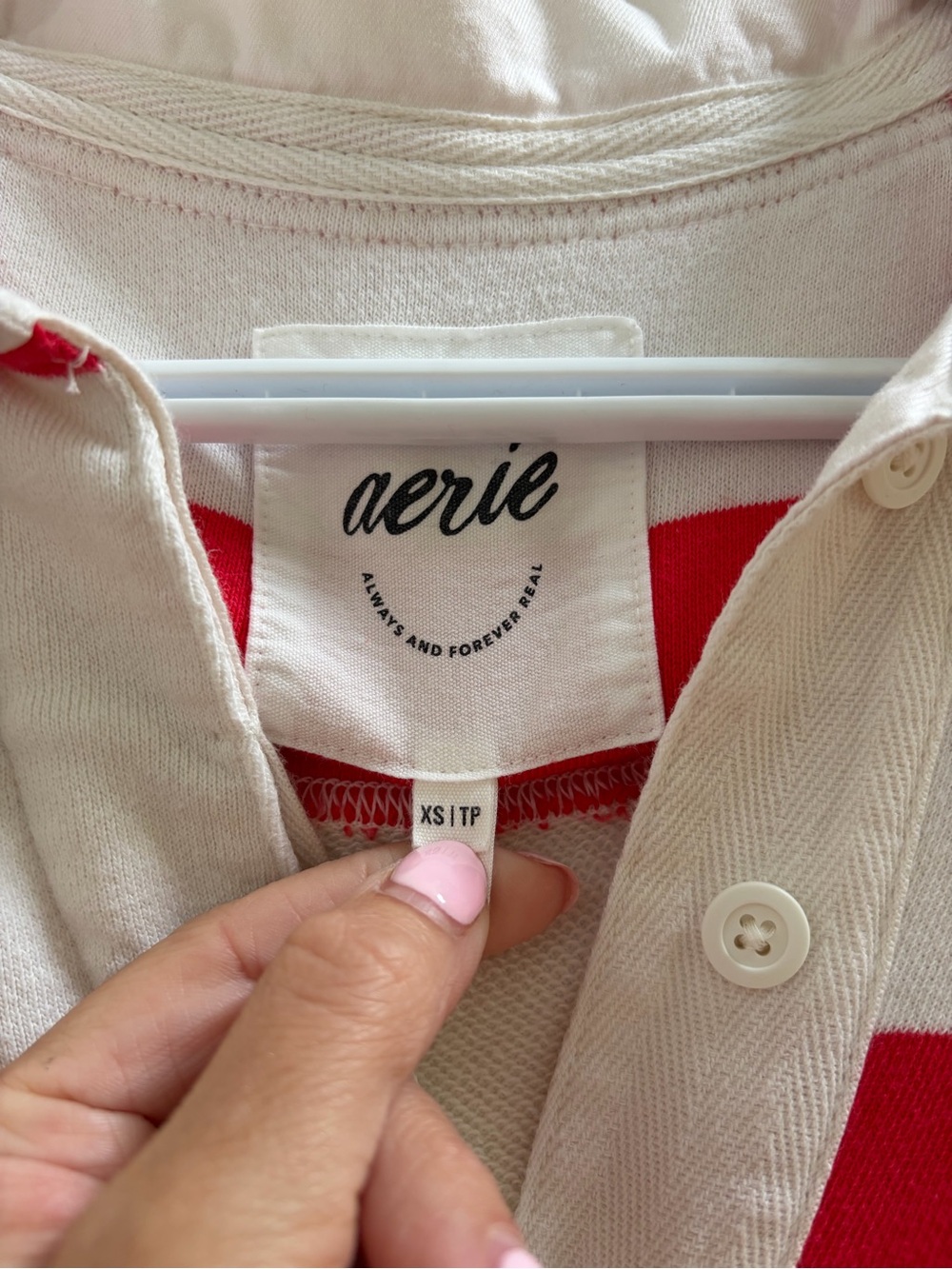 AERIE RUGBY SWEATER - Picture 5 of 5